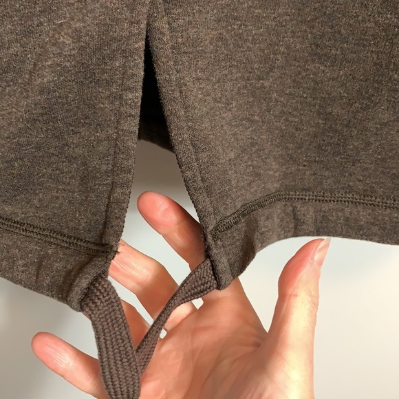 Lululemon Long & Short Of It Jacket Heathered Bark Chocolate Size 8 - Picture 12 of 16